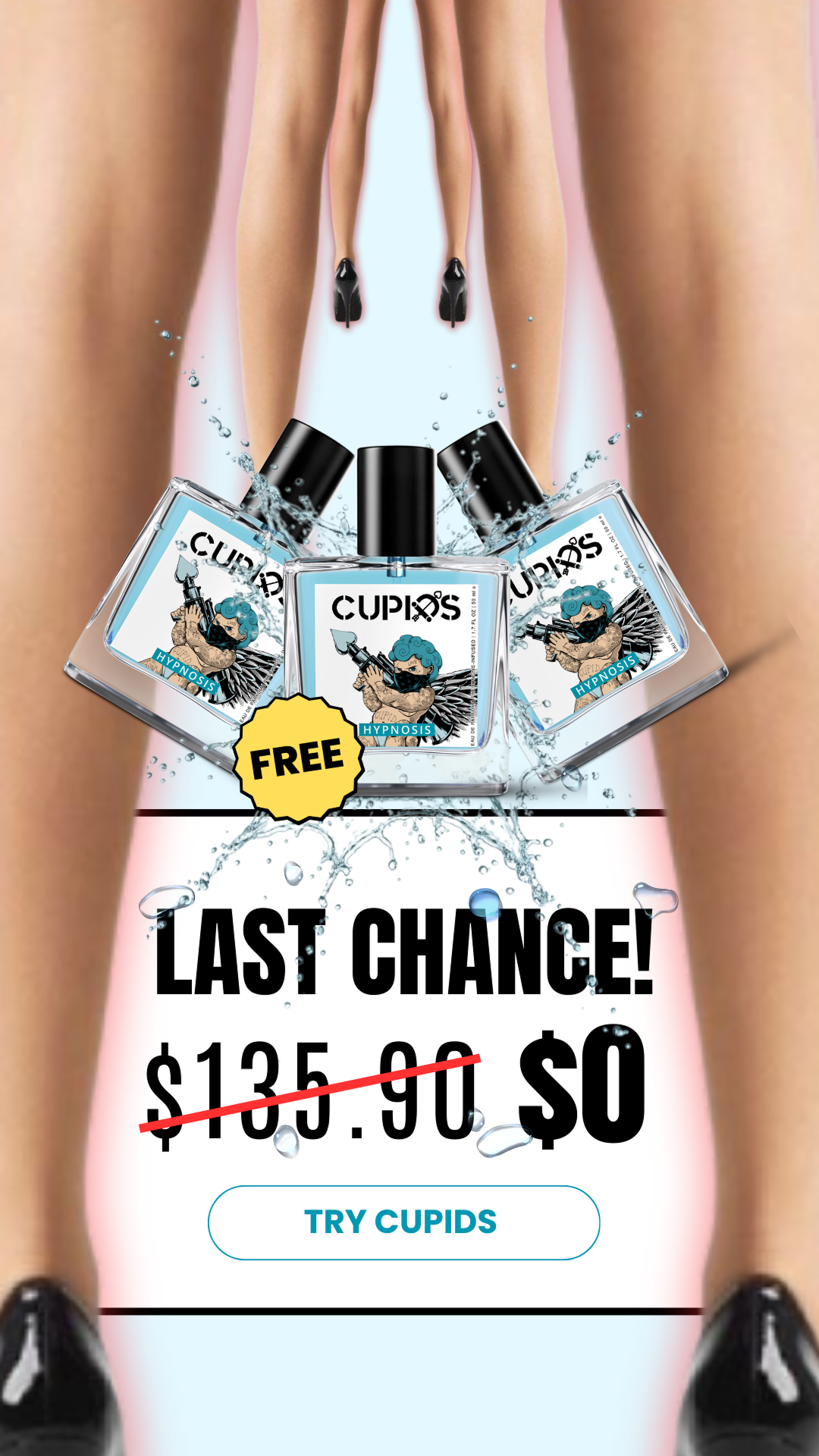 Try Cupids Facebook ad