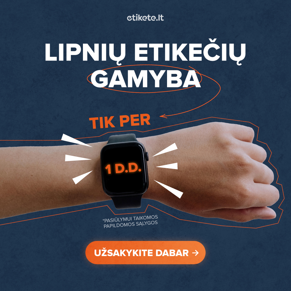 etikete.lt Facebook ad