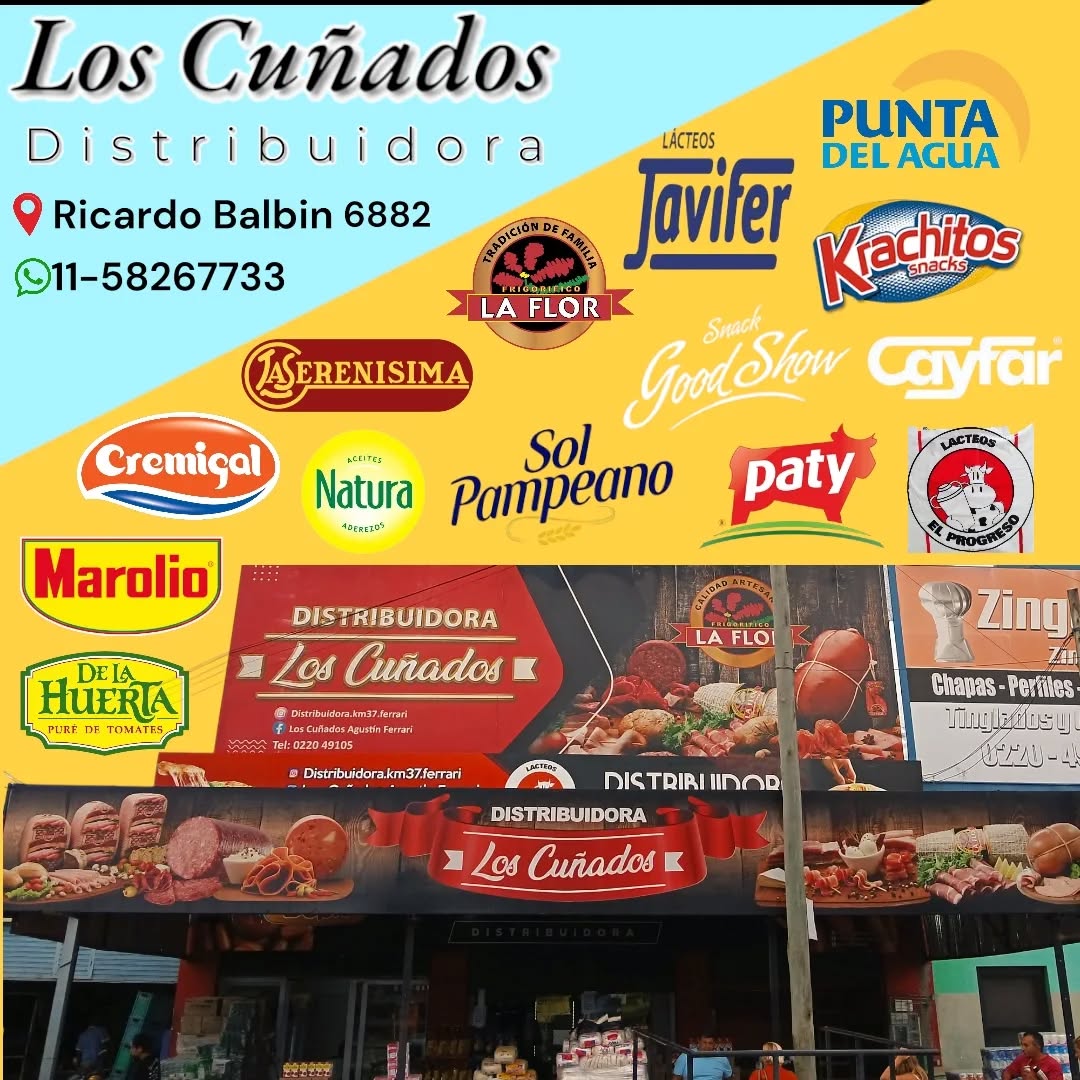 Distribuidora Los Cuñados Facebook ad: Los mejores precios en todas tus marcas!