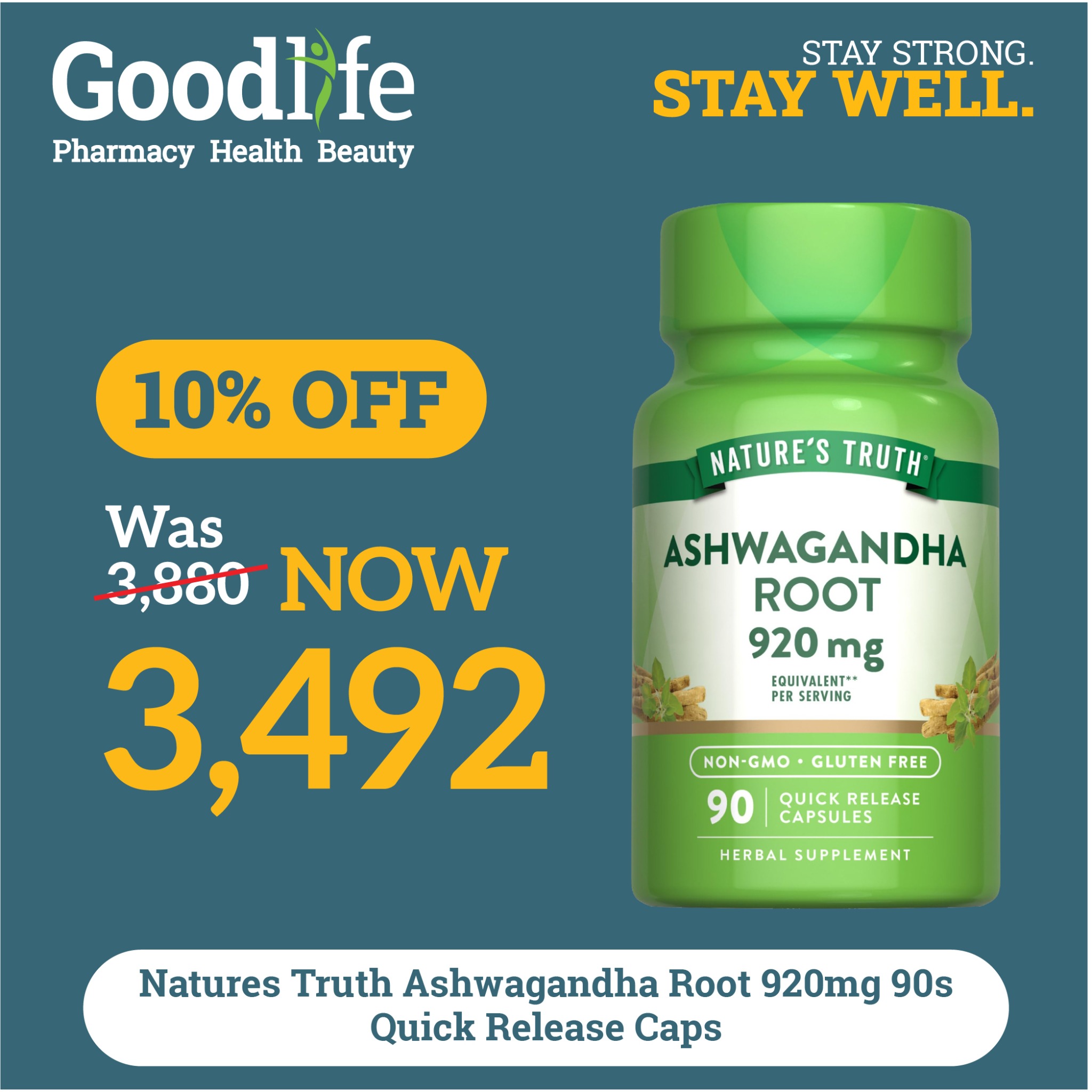 Goodlife Pharmacy Africa Facebook ad