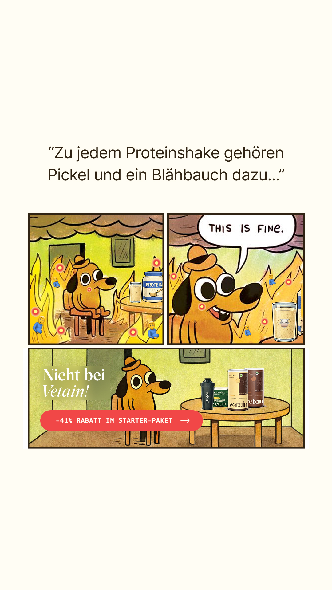 Vetain Facebook ad