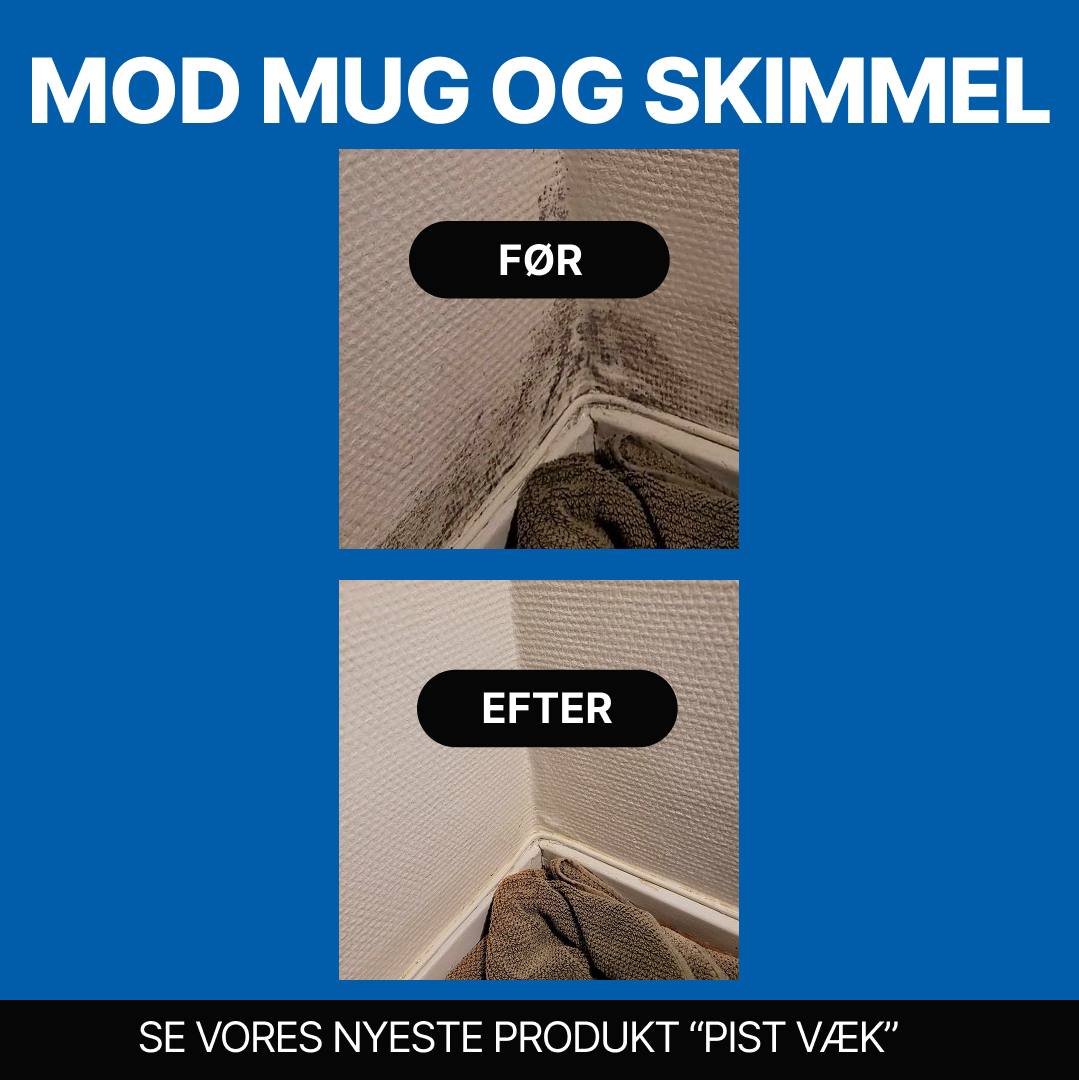 PH Import Facebook ad: Mod mug og skimmel på overflader