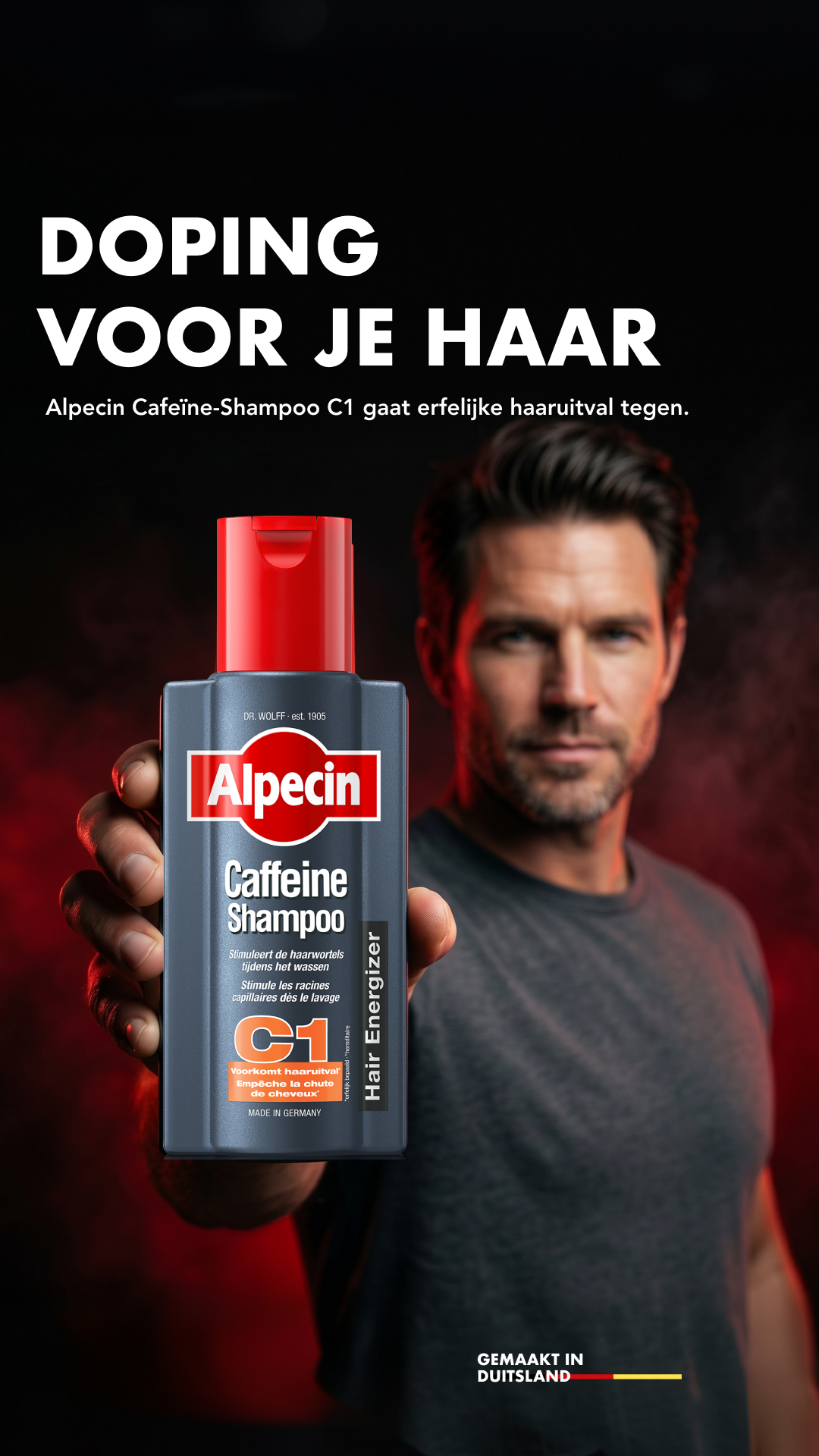 Alpecin Facebook ad