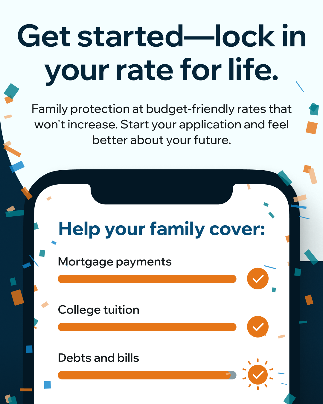 Gerber Life Facebook ad
