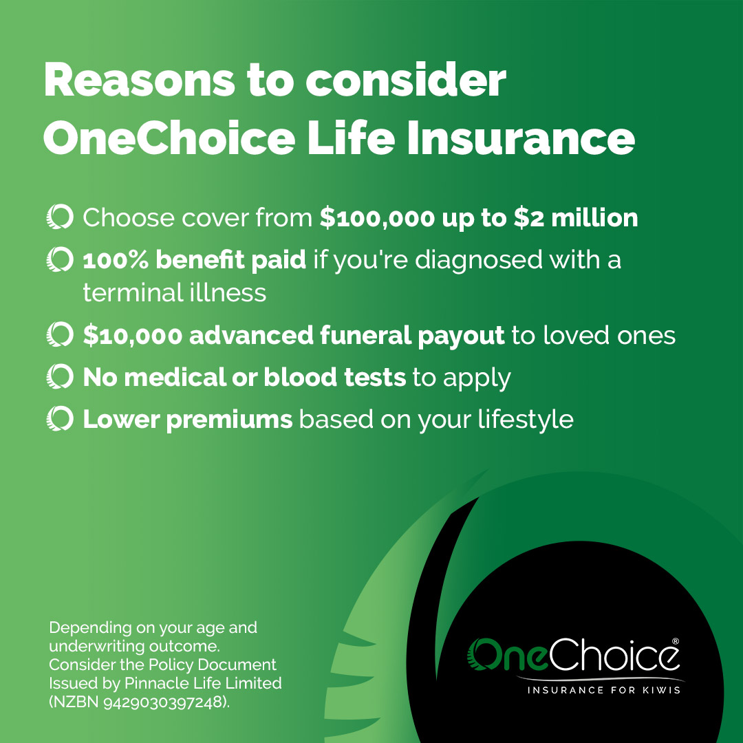OneChoice Facebook ad