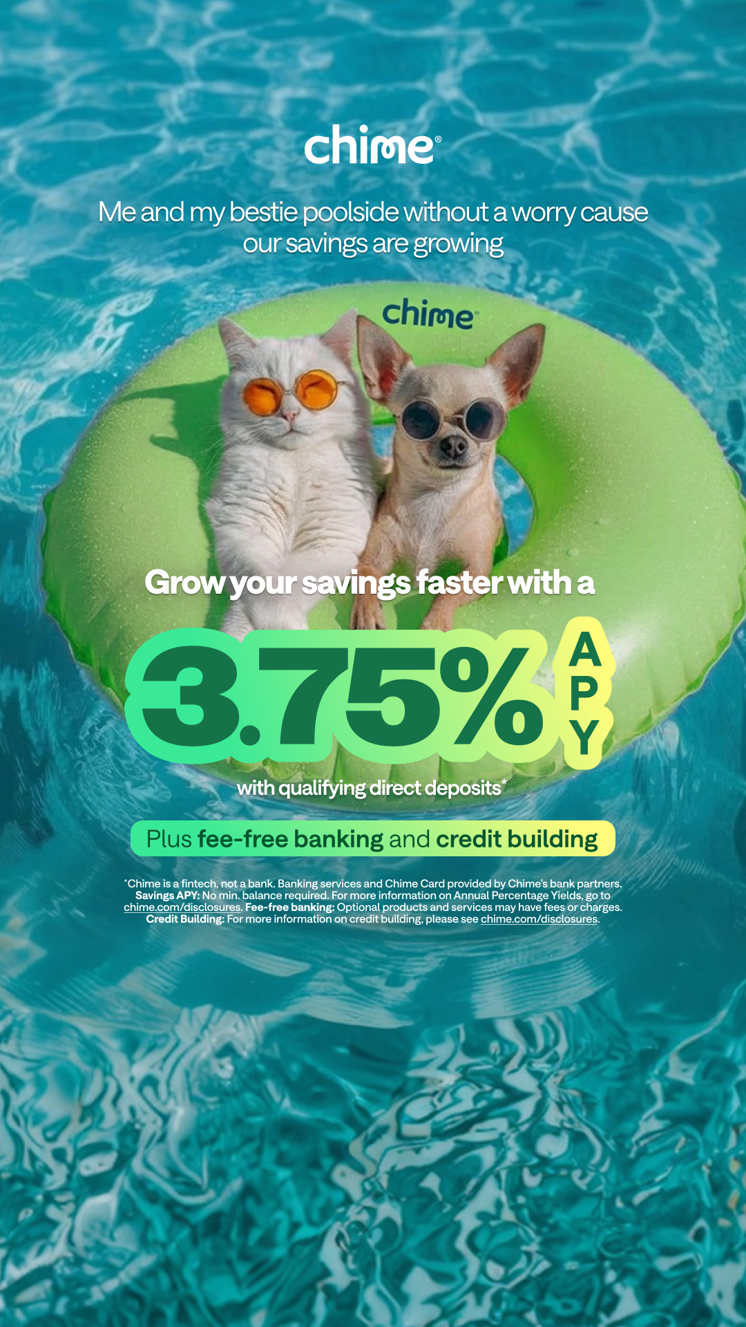 Chime Facebook ad