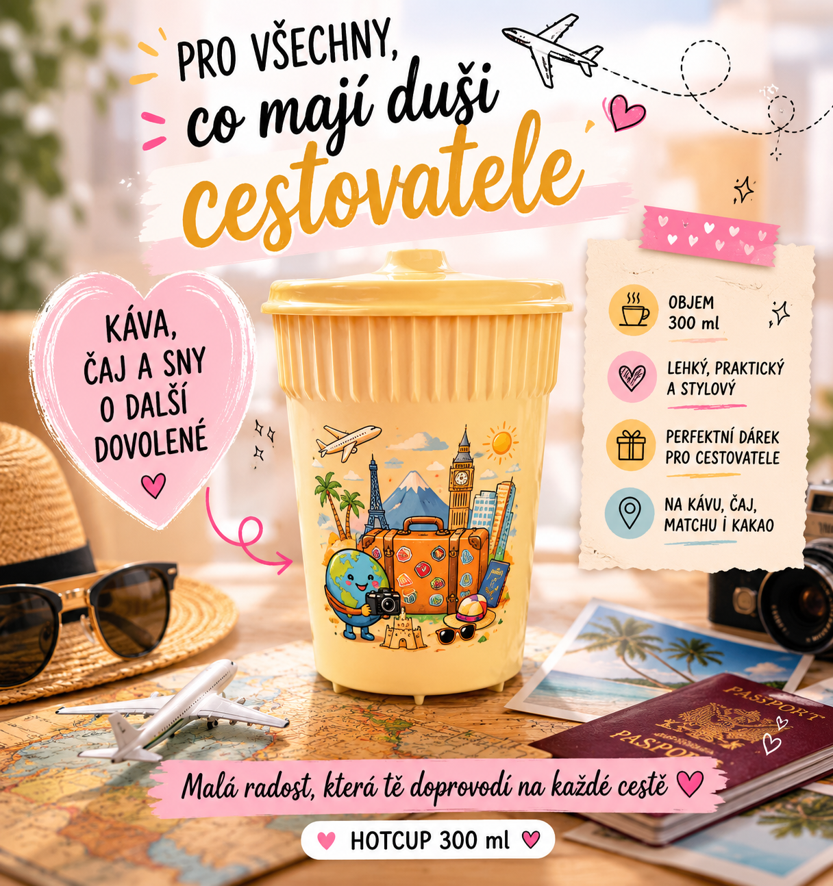 Candle&wax by Bett Facebook ad: HOTCUP 300 ml pro všechny coffee lovers