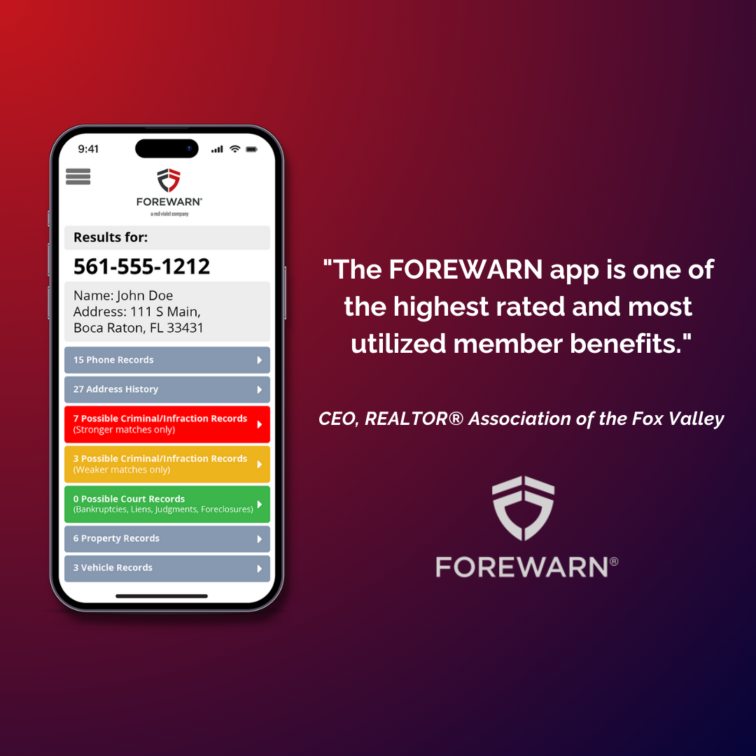 FOREWARN Facebook ad: The Most Valued Member Benefit