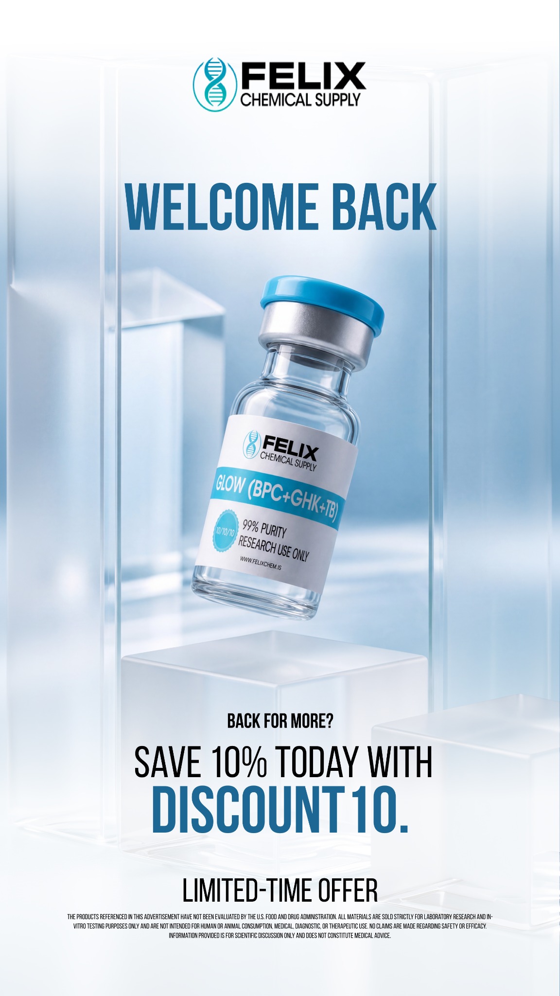 Felix Chem Facebook ad from Aug 18, 2026