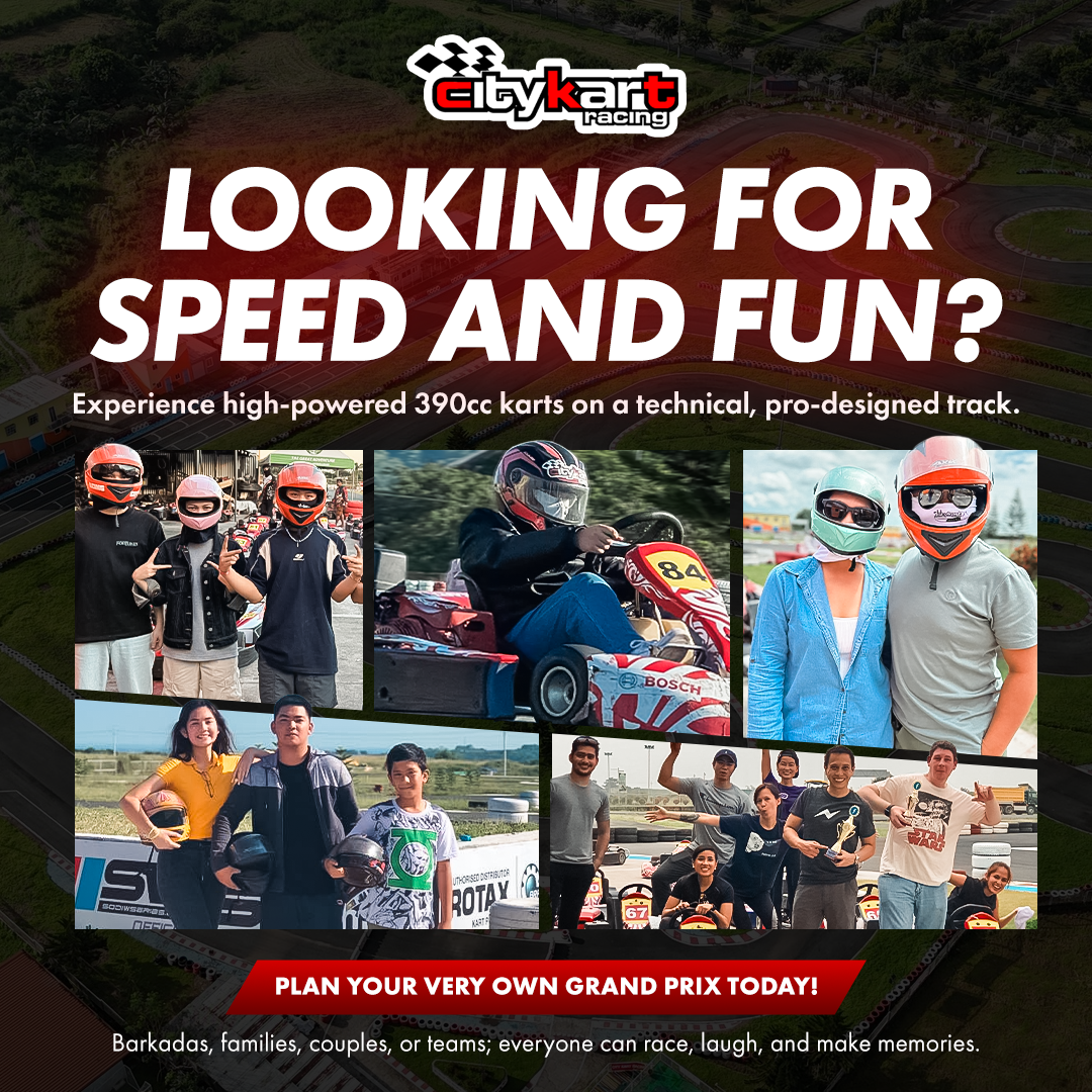 City Kart Racing Pampanga Facebook ad: High-Speed Fun for Everyone