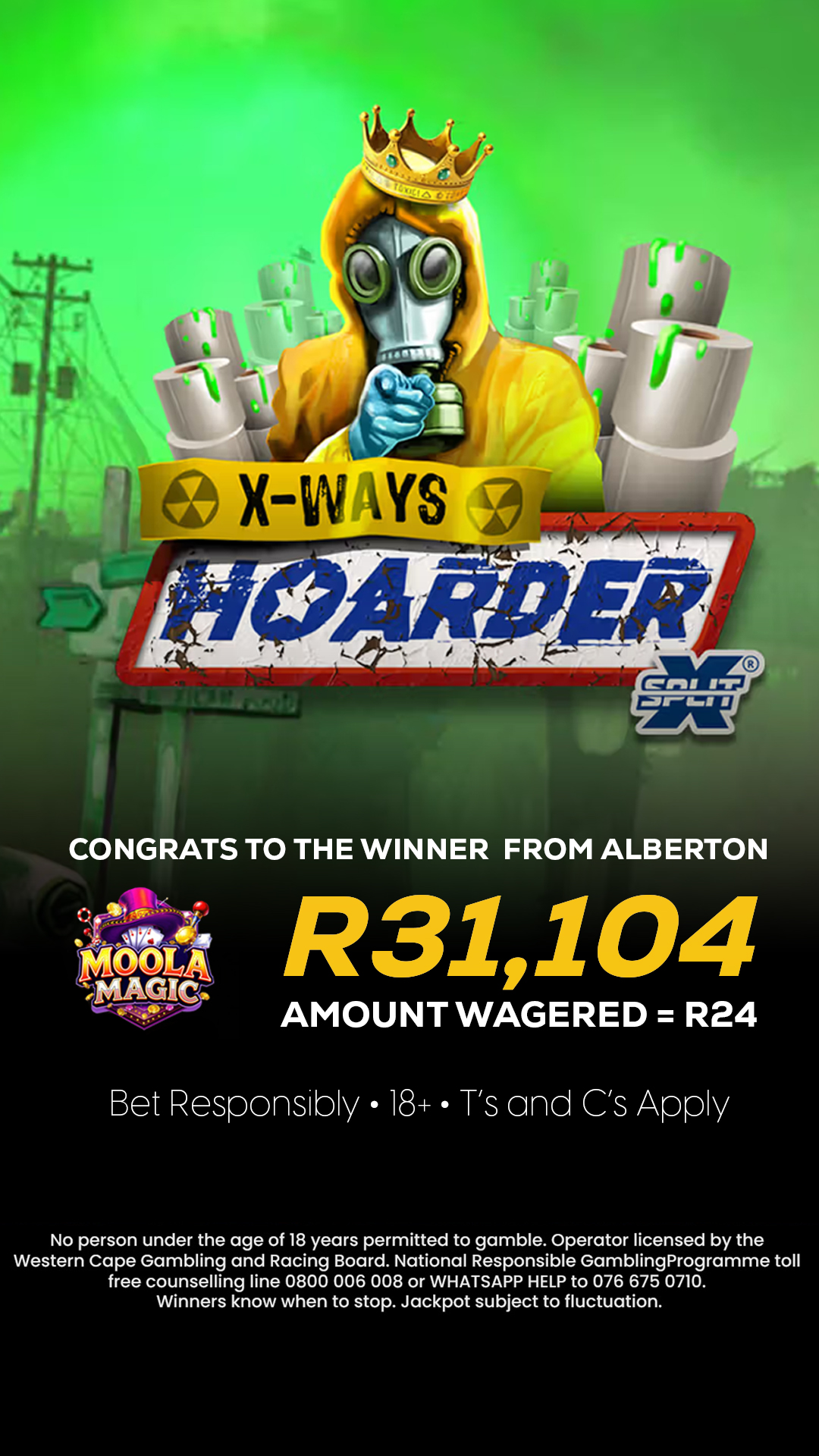 Moola Magic Facebook ad