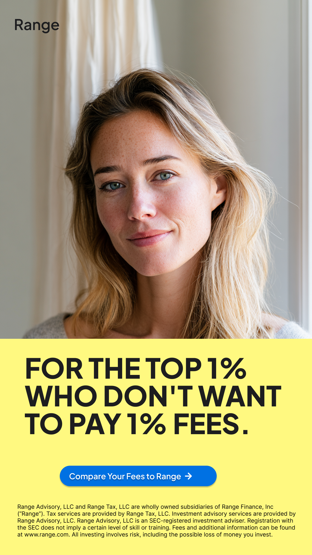 Range Facebook ad