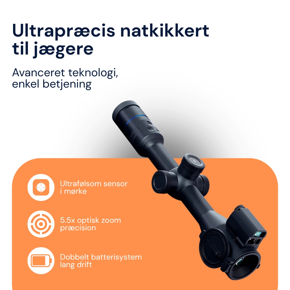 Hunting Care Facebook ad: Ultrapræcis natkikkert til jægere