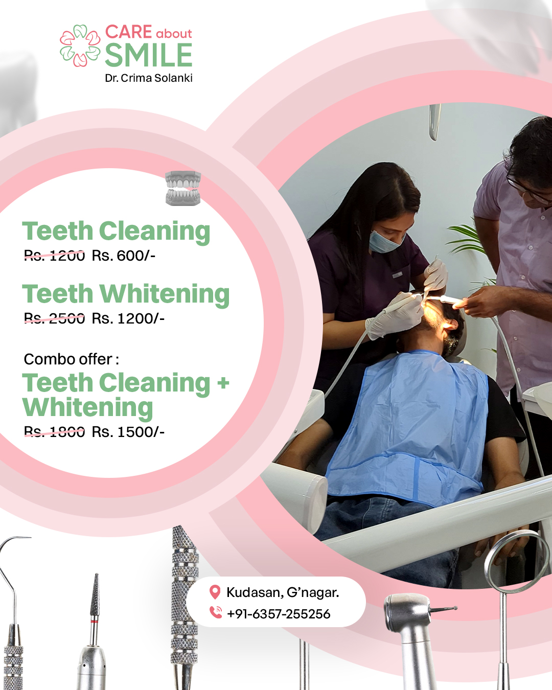 Care About Smile Facebook ad from Nov 20, 2025