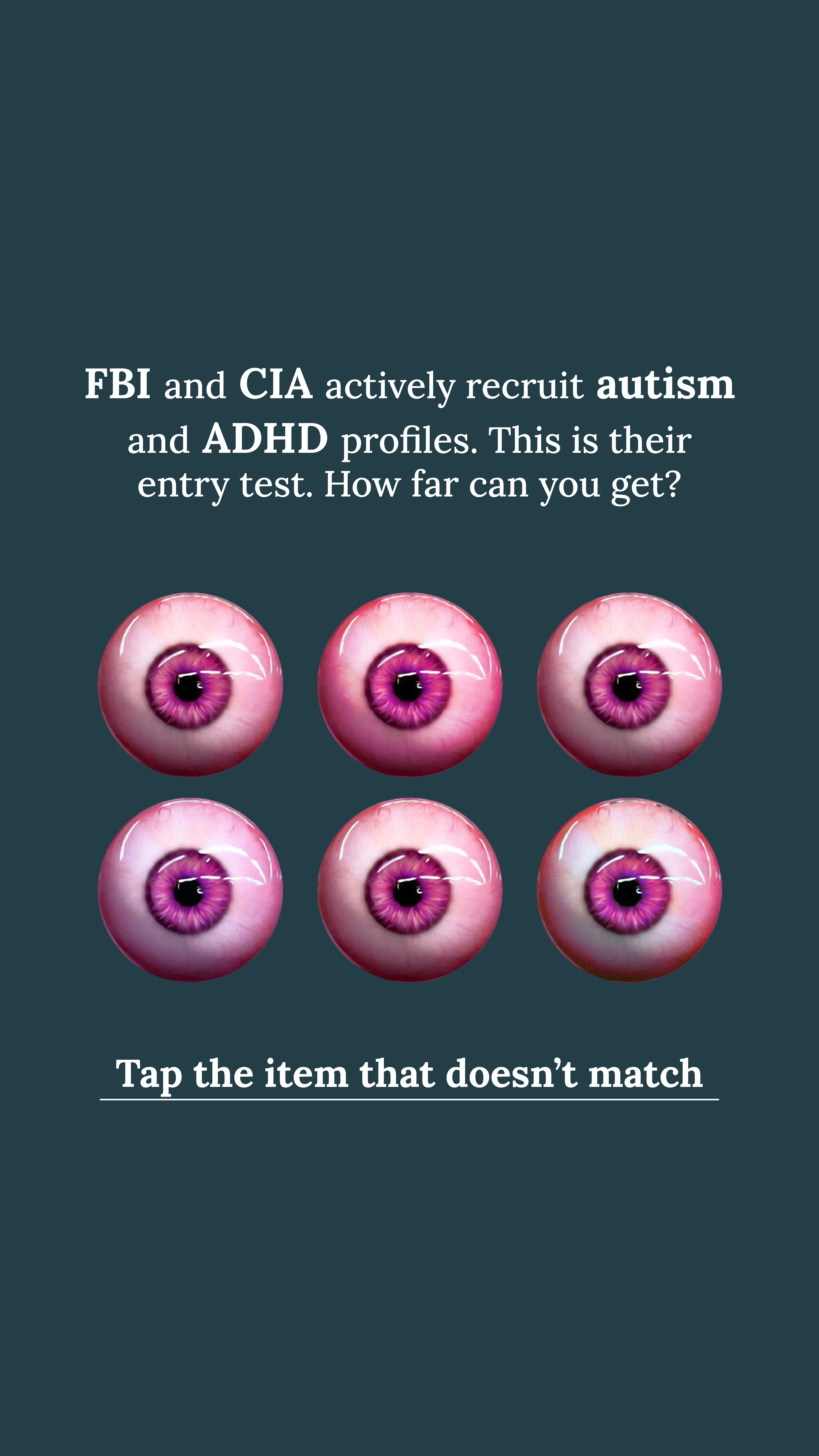 Brain Health Check Facebook ad