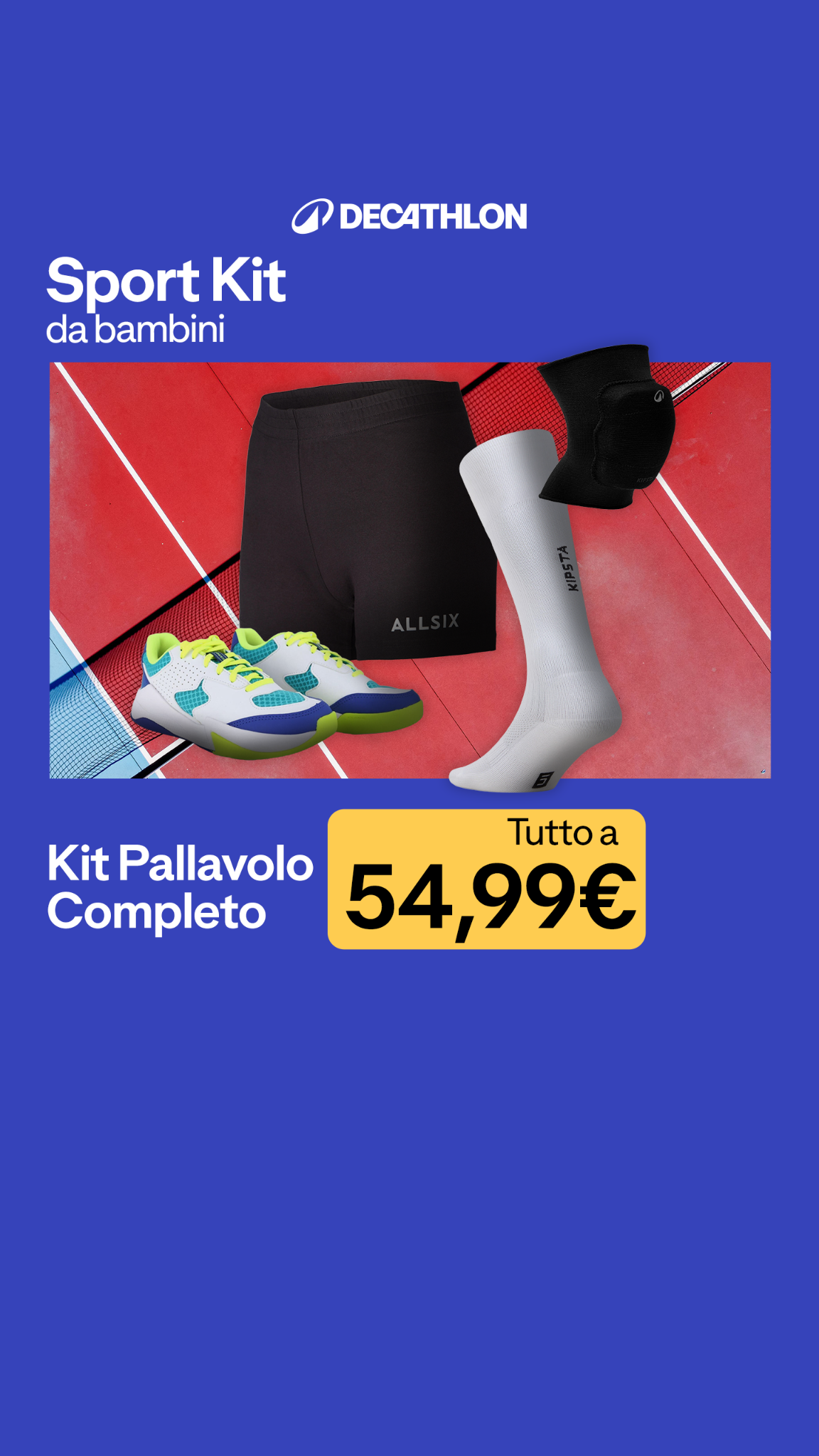 Decathlon Italia Facebook ad from Sep 14, 2026