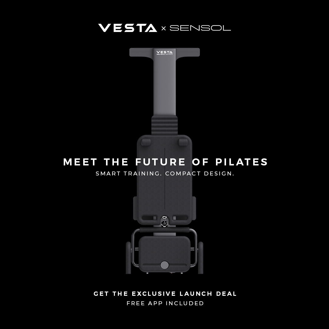 Vesta Fitness Facebook ad: New addition to the home gym.