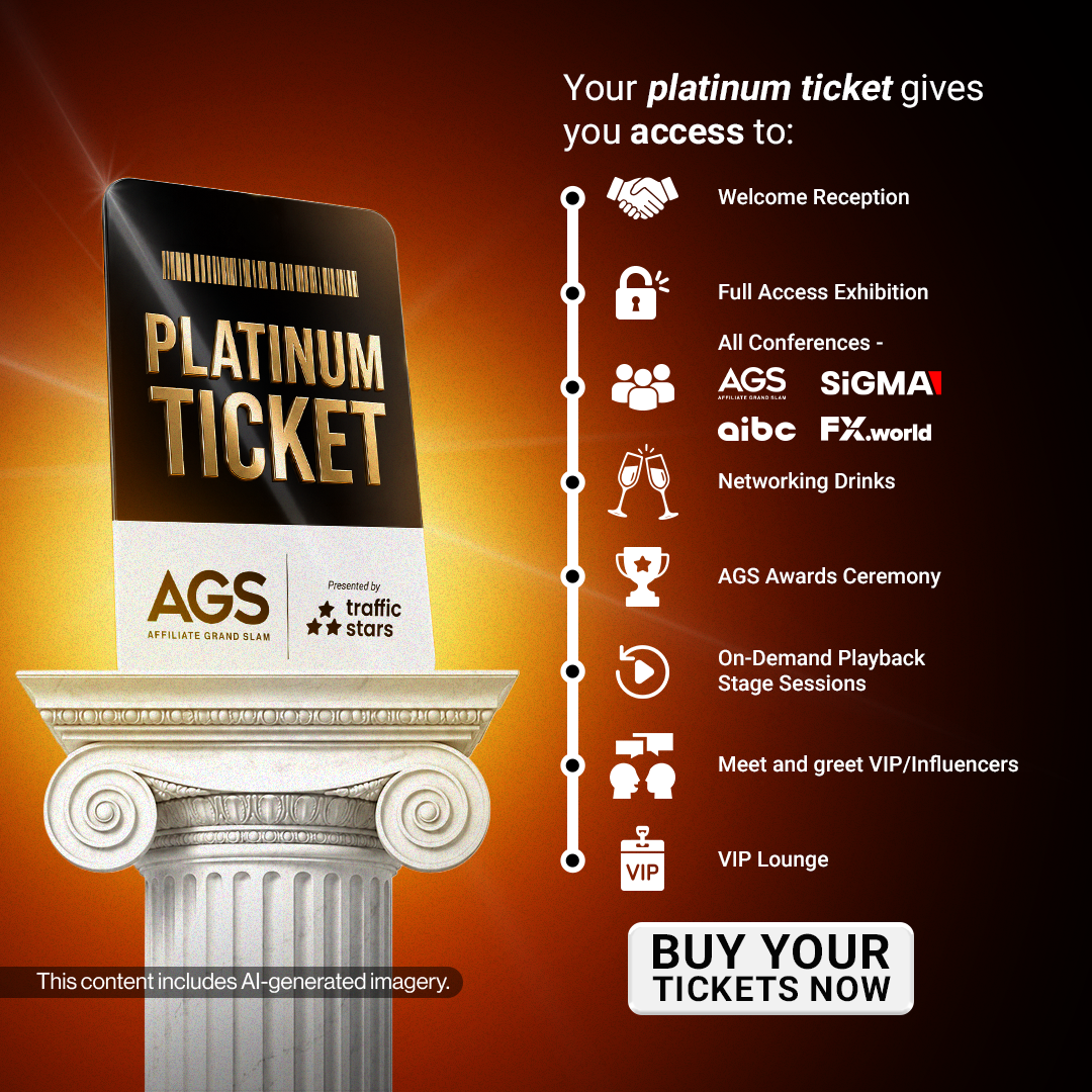 Affiliate Grand Slam Facebook ad: Secure Your Platinum AGS Ticket Now!