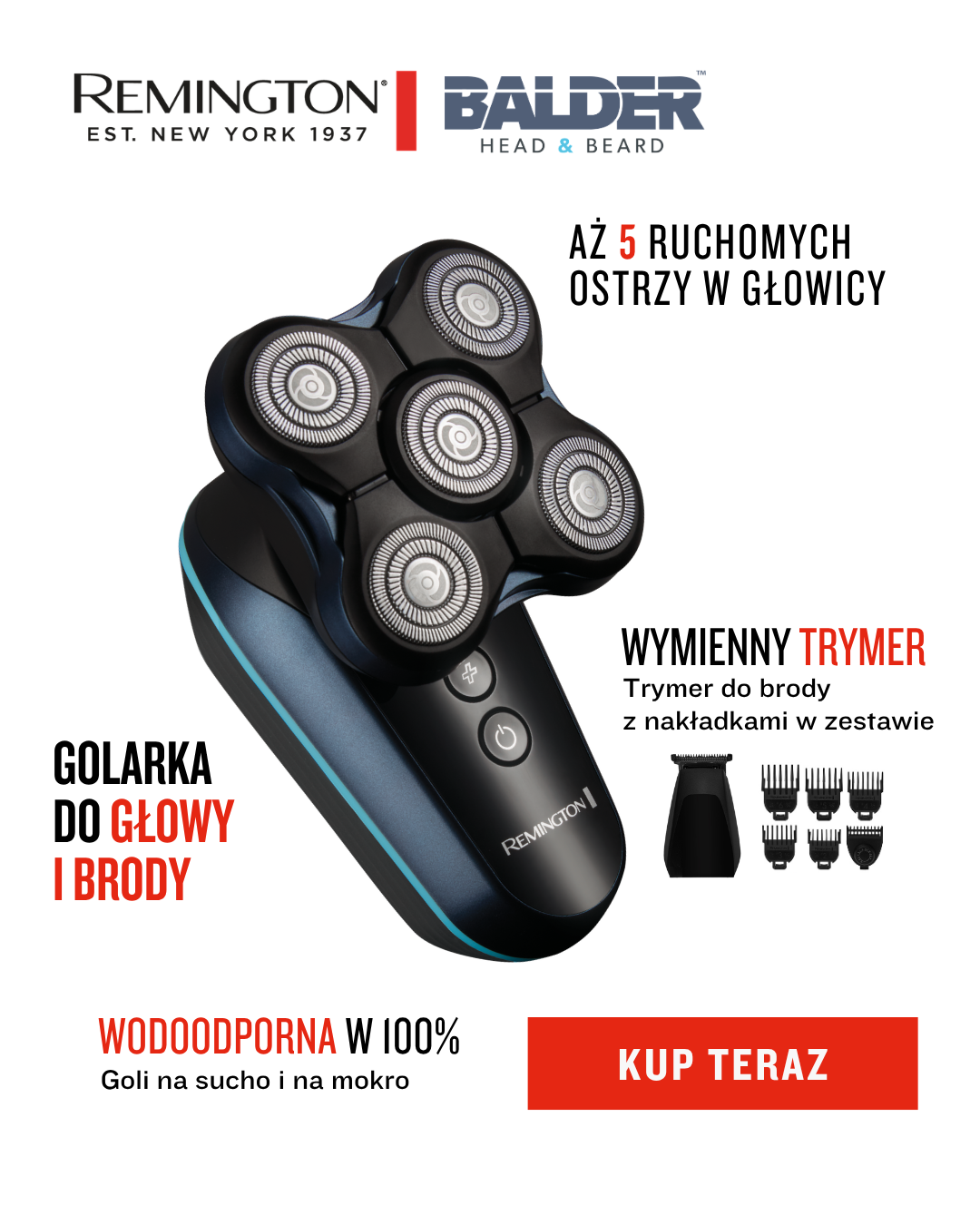 Remington dla Mężczyzn Facebook ad
