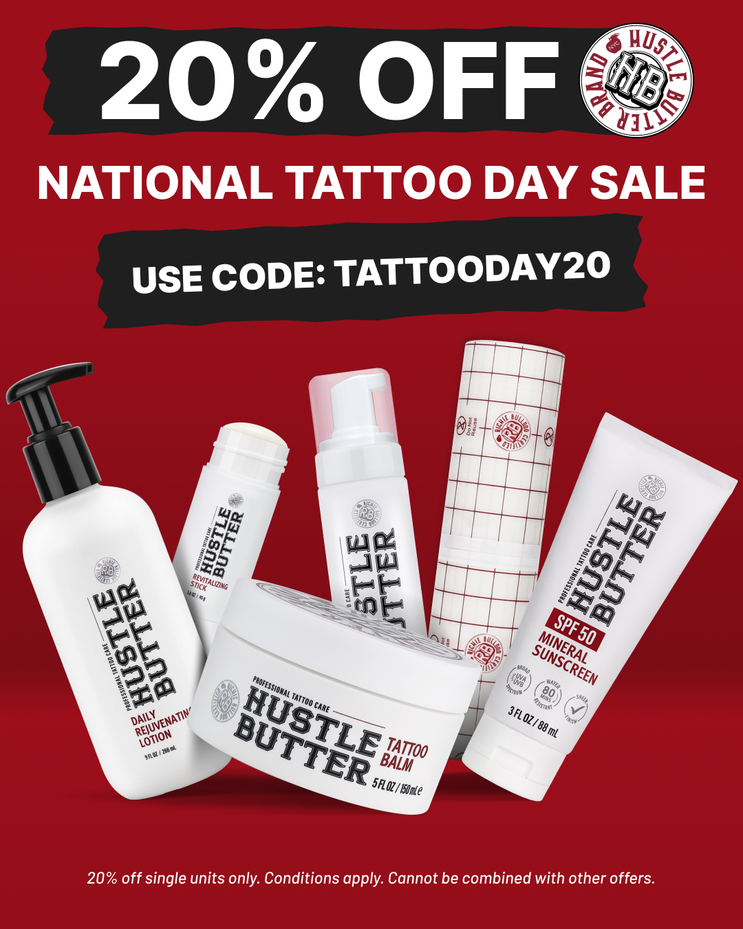 Hustle Butter Deluxe Facebook ad