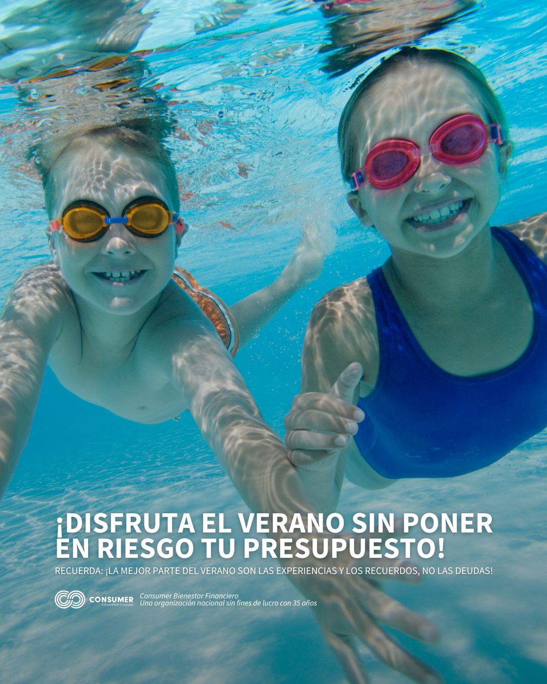 Consumer Credit Counseling Services of PR, Inc. Facebook ad: ¡Disfruta el verano sin poner en riesgo tu…
