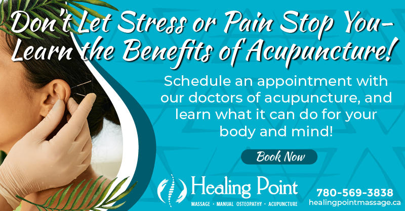 Healing Point Massage Therapy Facebook ad