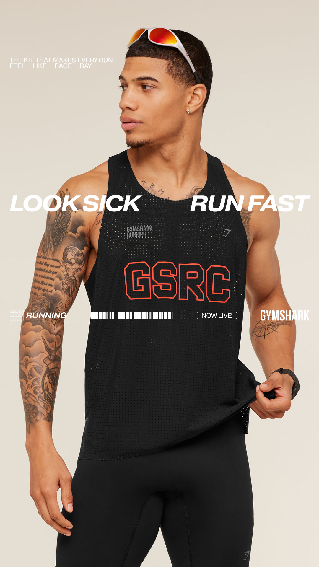 Gymshark Facebook ad