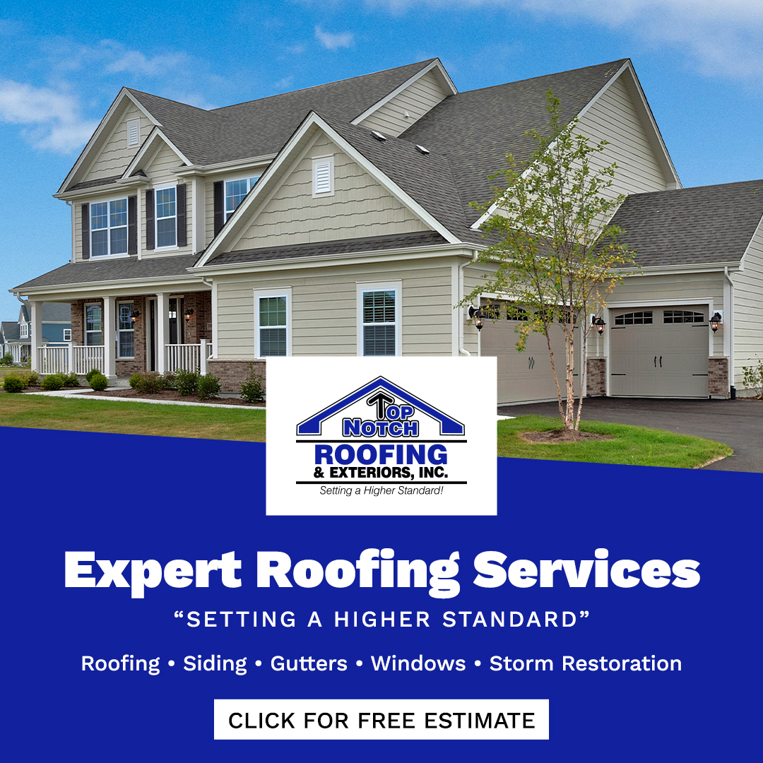 Top Notch Roofing & Exteriors Facebook ad