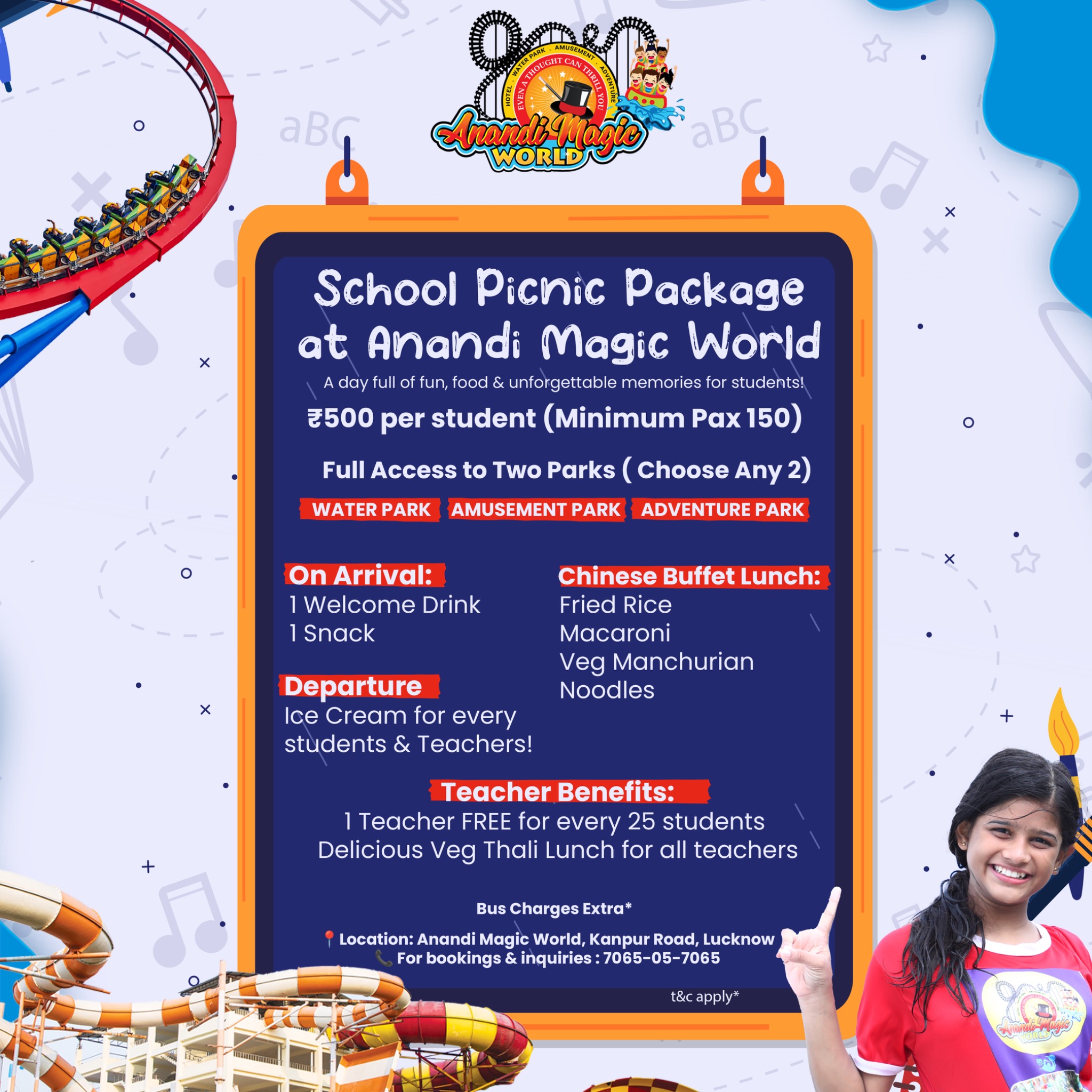 Anandi Magic World - Kanpur Road Facebook ad