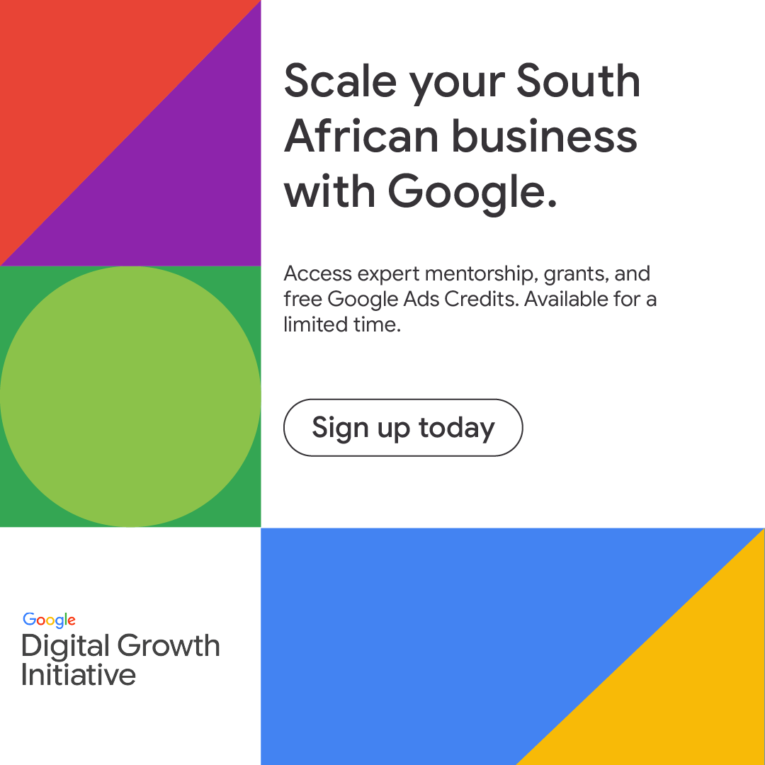Grow with Google Africa Facebook ad