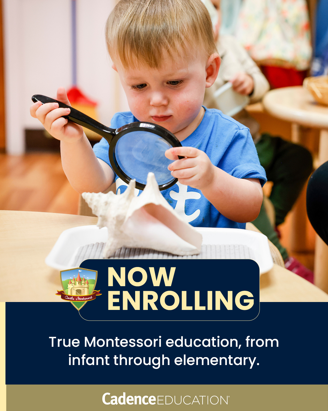 Castle Hills Montessori Facebook ad
