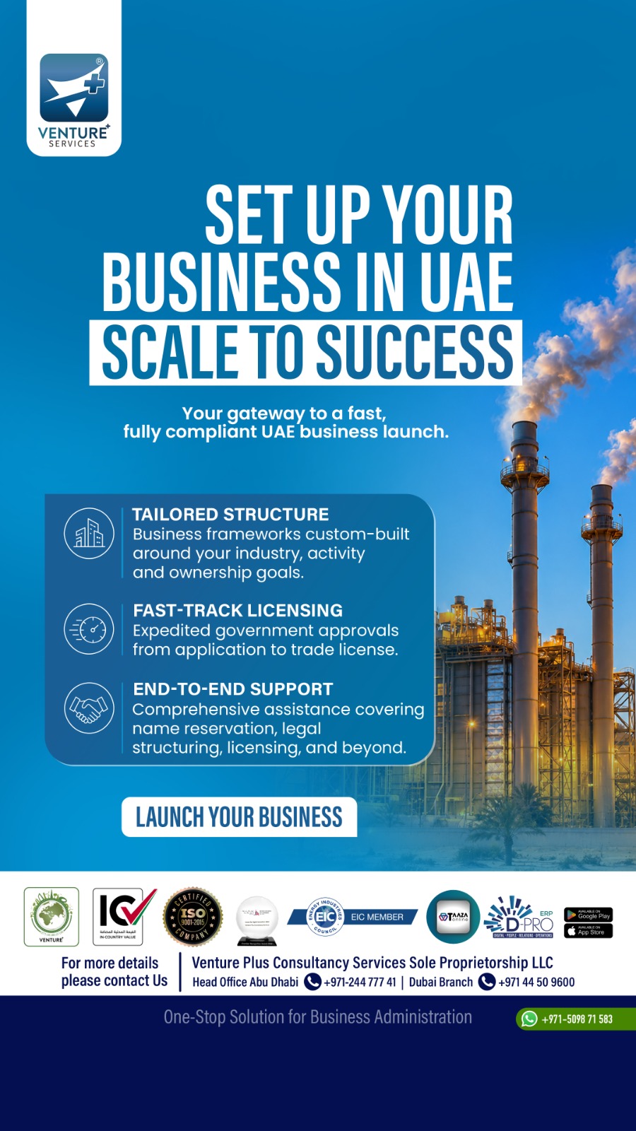 Venture Plus Consultancy Services Facebook ad from Jun 11, 2026