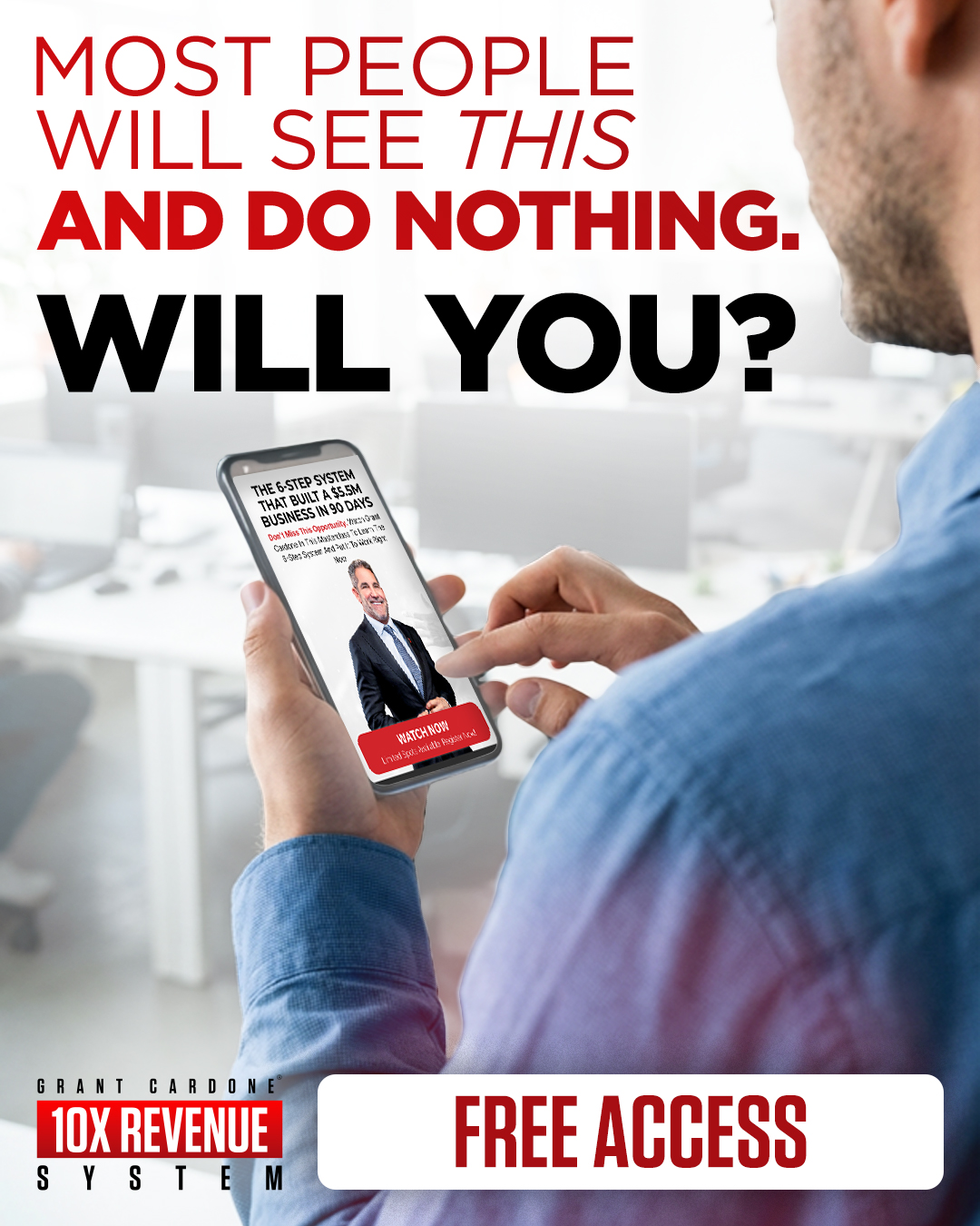 Grant Cardone Facebook ad