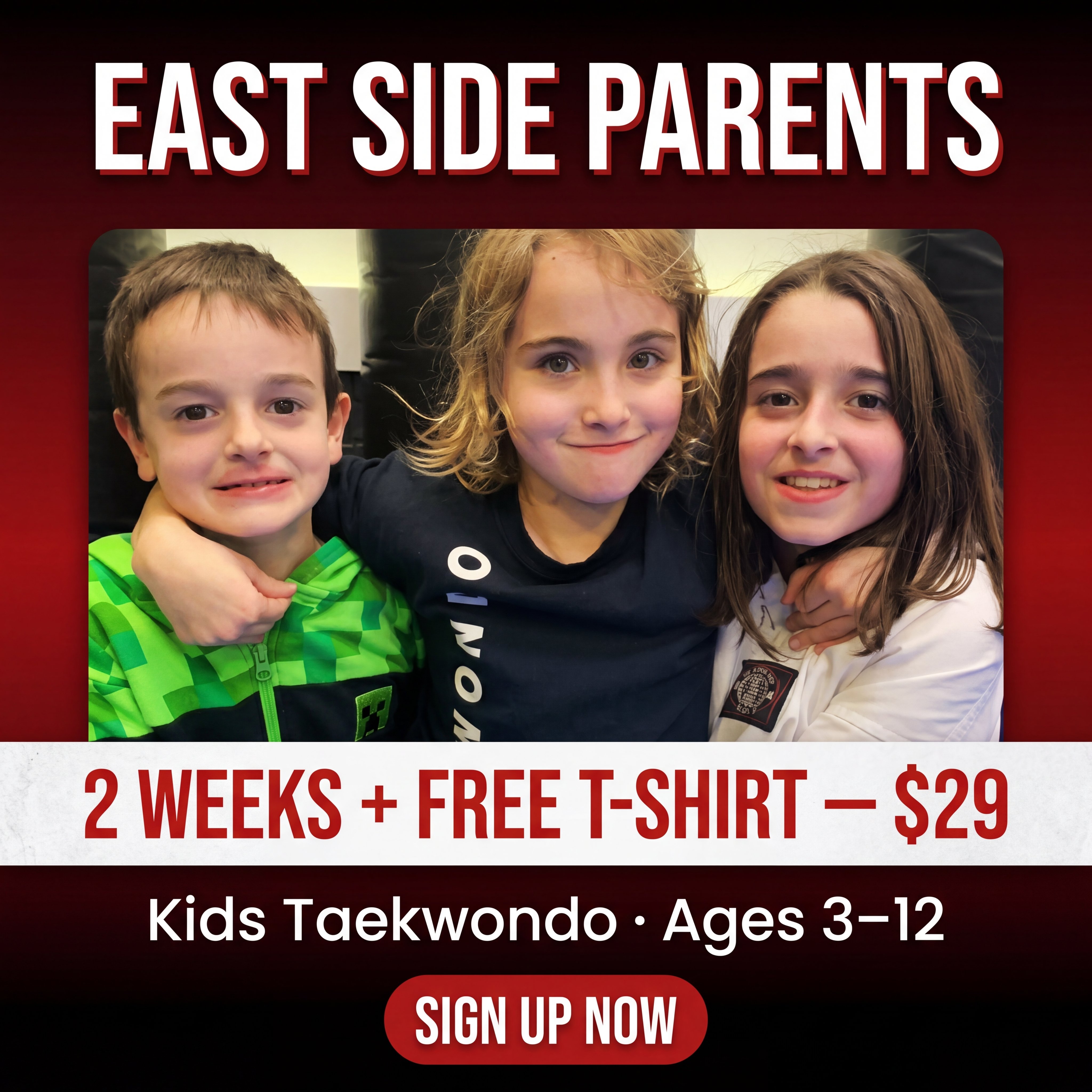 Supreme Martial Arts NYC Facebook ad