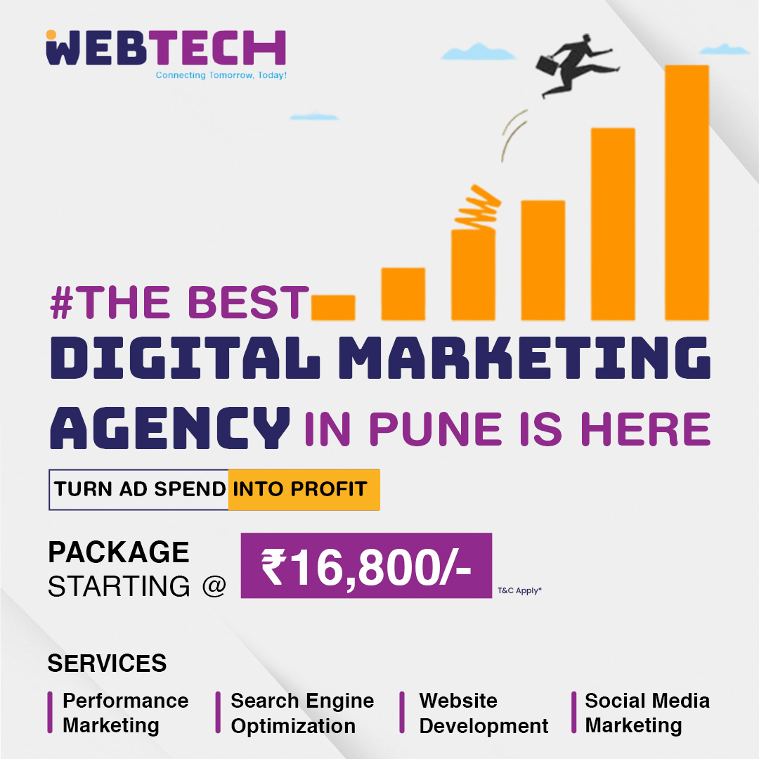 Webtech Digital Marketing Services Facebook ad: Best Digital Marketing Agency in Pune