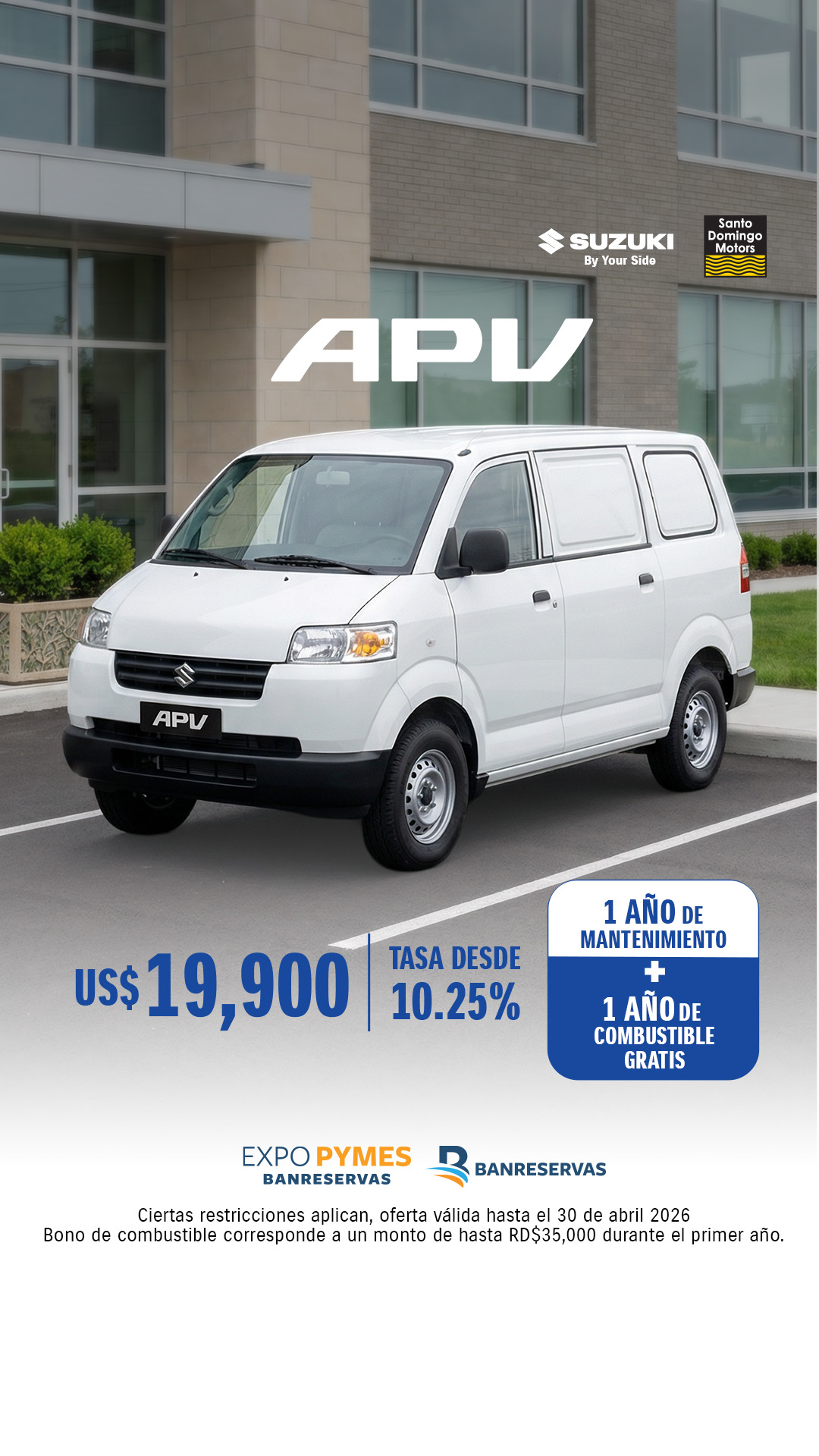 Suzuki República Dominicana Facebook ad from Mar 30, 2026