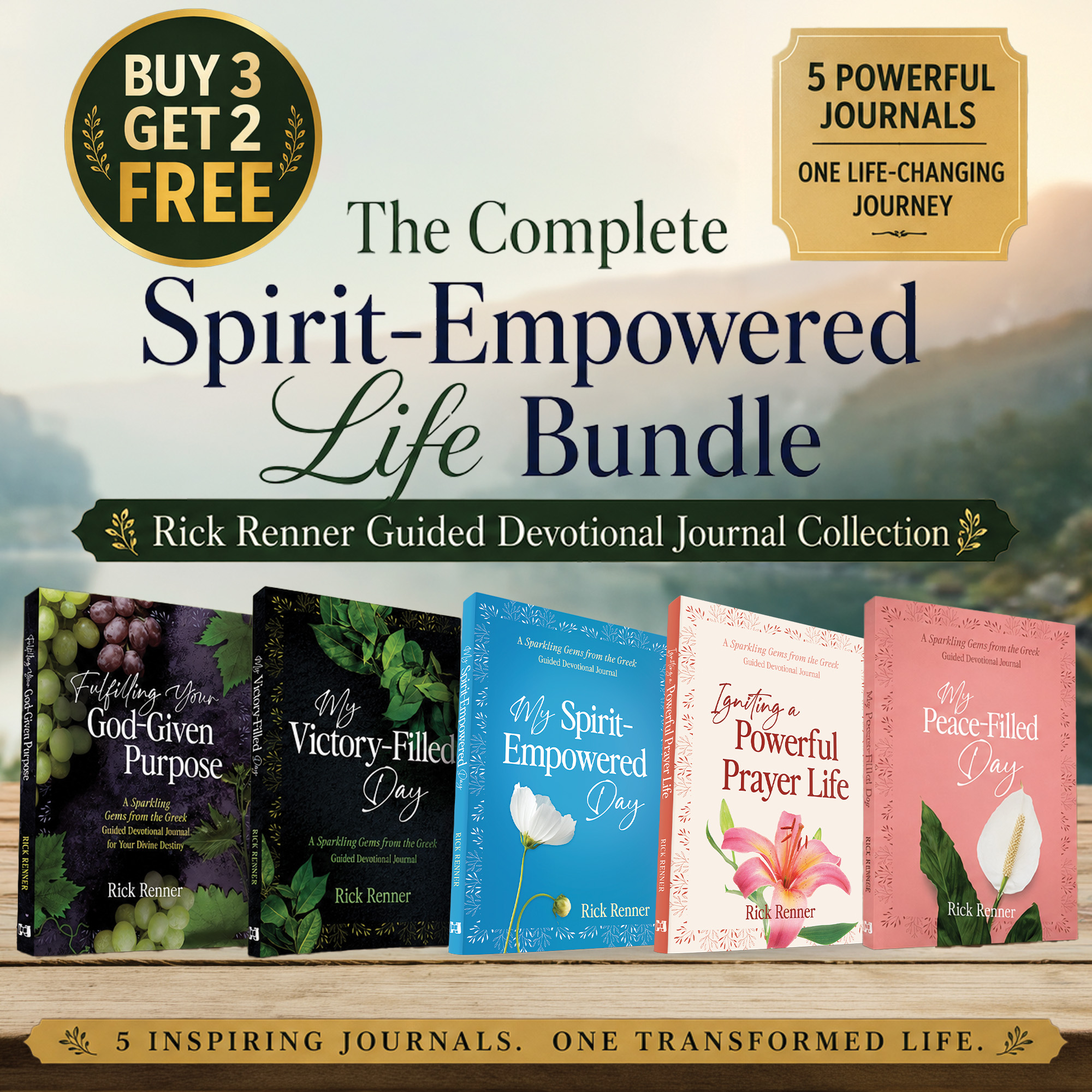 Harrison House Publishers Facebook ad: Rick Renner Journal Sale