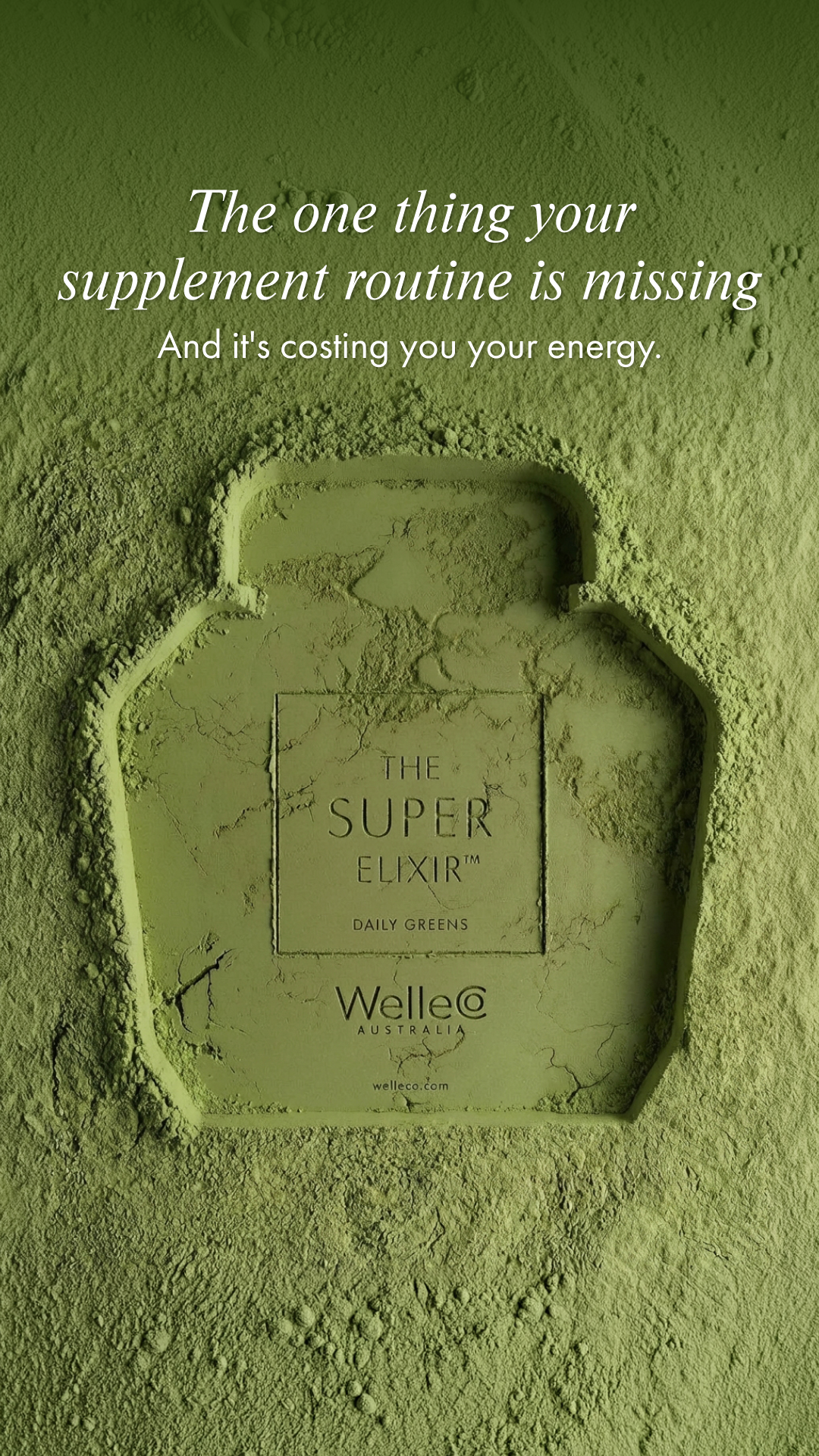 WelleCo Facebook ad