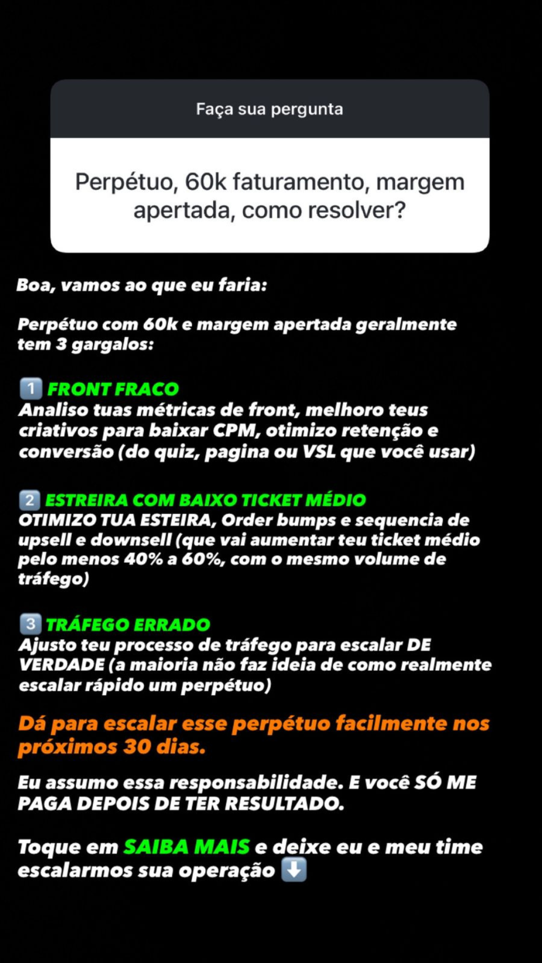 Braavos Marketing - Artur Gimenez Facebook ad