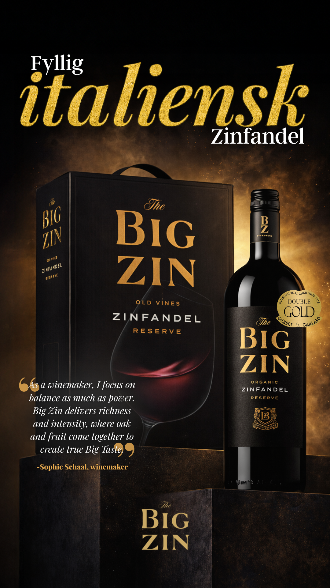 The Wine Team Facebook ad from Feb 13, 2026
