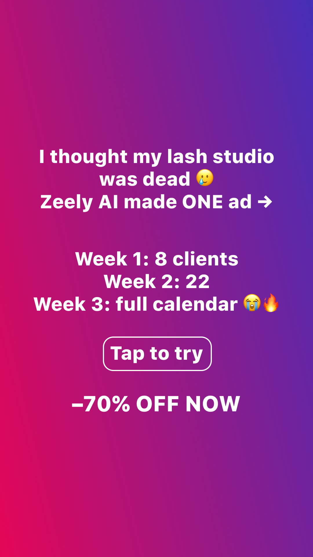 Zeely Facebook ad