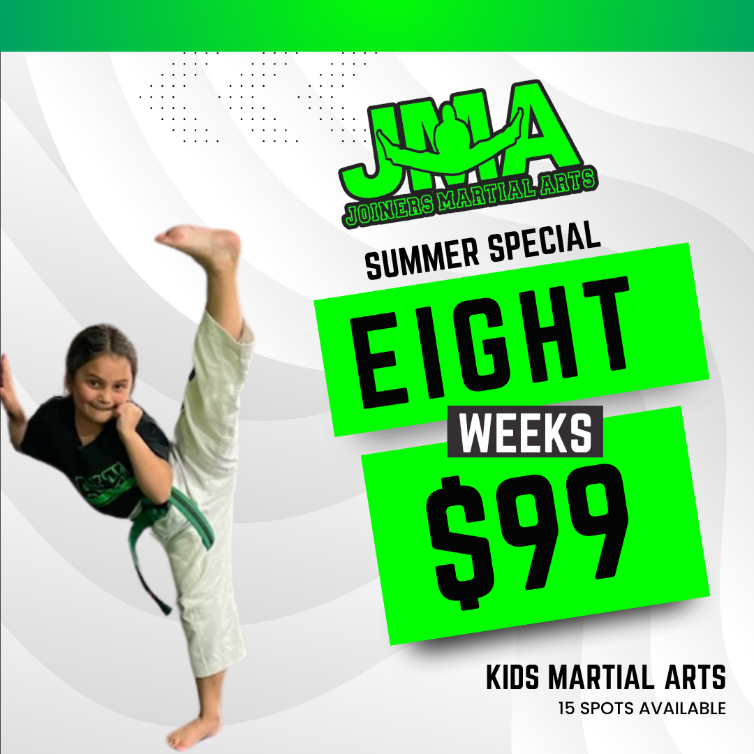 Joiner's Martial Arts Facebook ad