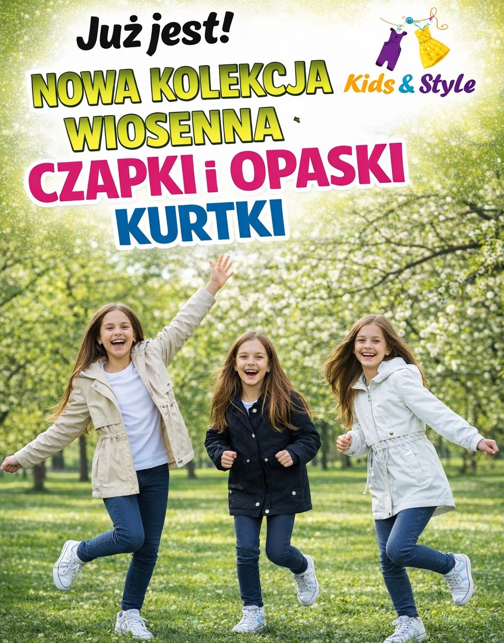 Kids&Style Facebook ad: JEDYNY TAKI SKLEP Z ODZIEŻĄ DZIECIĘCĄ W ŁĘCZNEJ