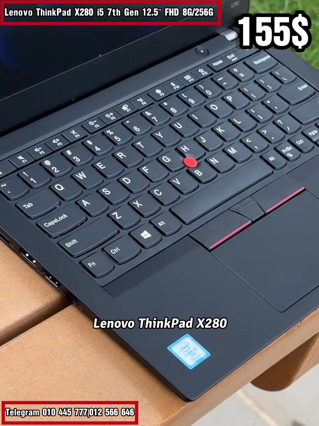 Tony Computer III Facebook ad: Lenovo ThinkPad X280