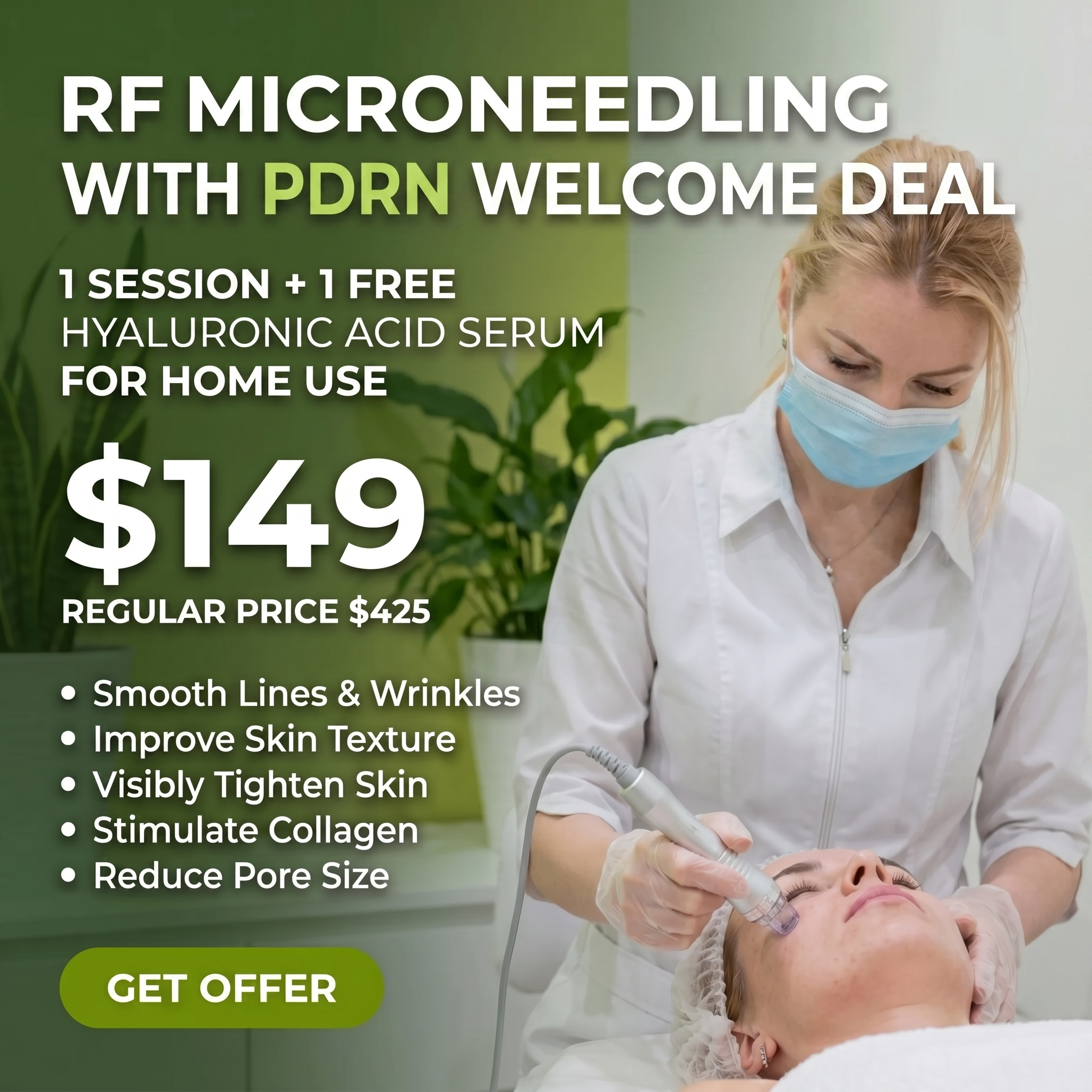 Green Leaf Medi Spa Facebook ad