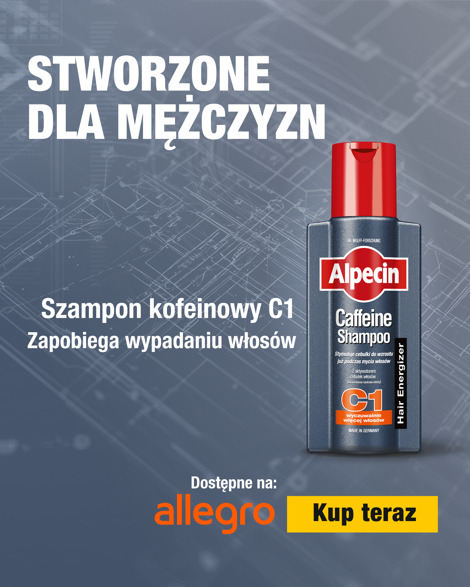 Alpecin Facebook ad
