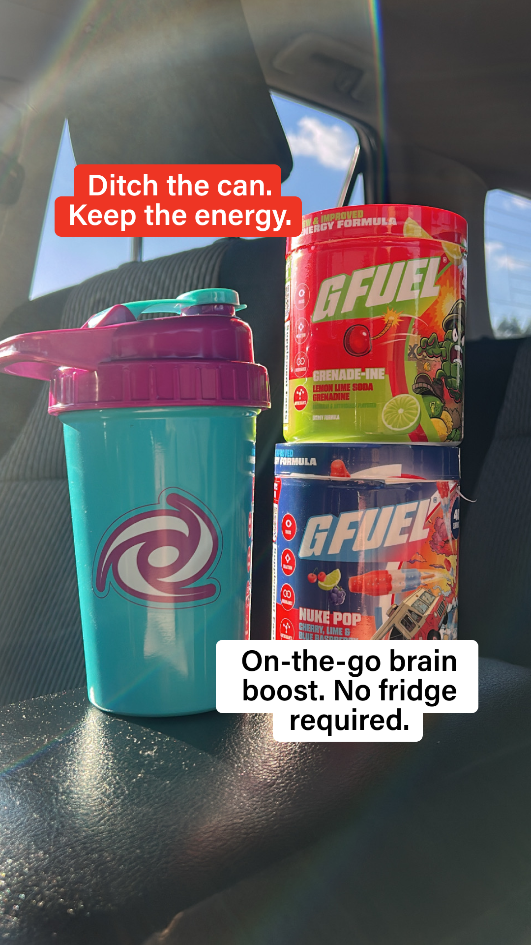 G FUEL Facebook ad