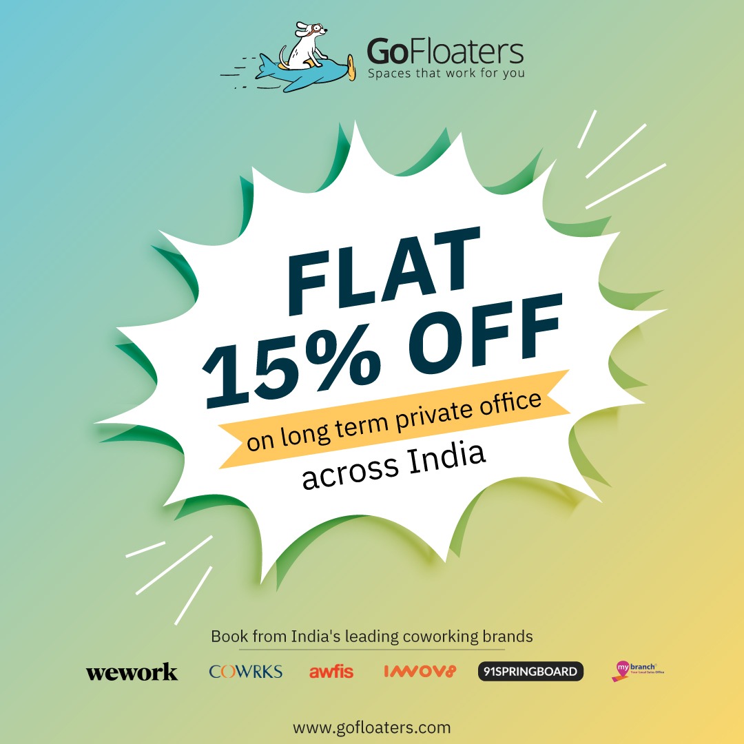 GoFloaters Facebook ad: New office calling!