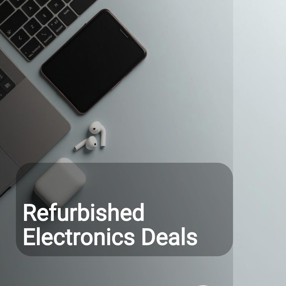 ConsumerFinds Central Facebook ad: Refurbished Electronics Deals