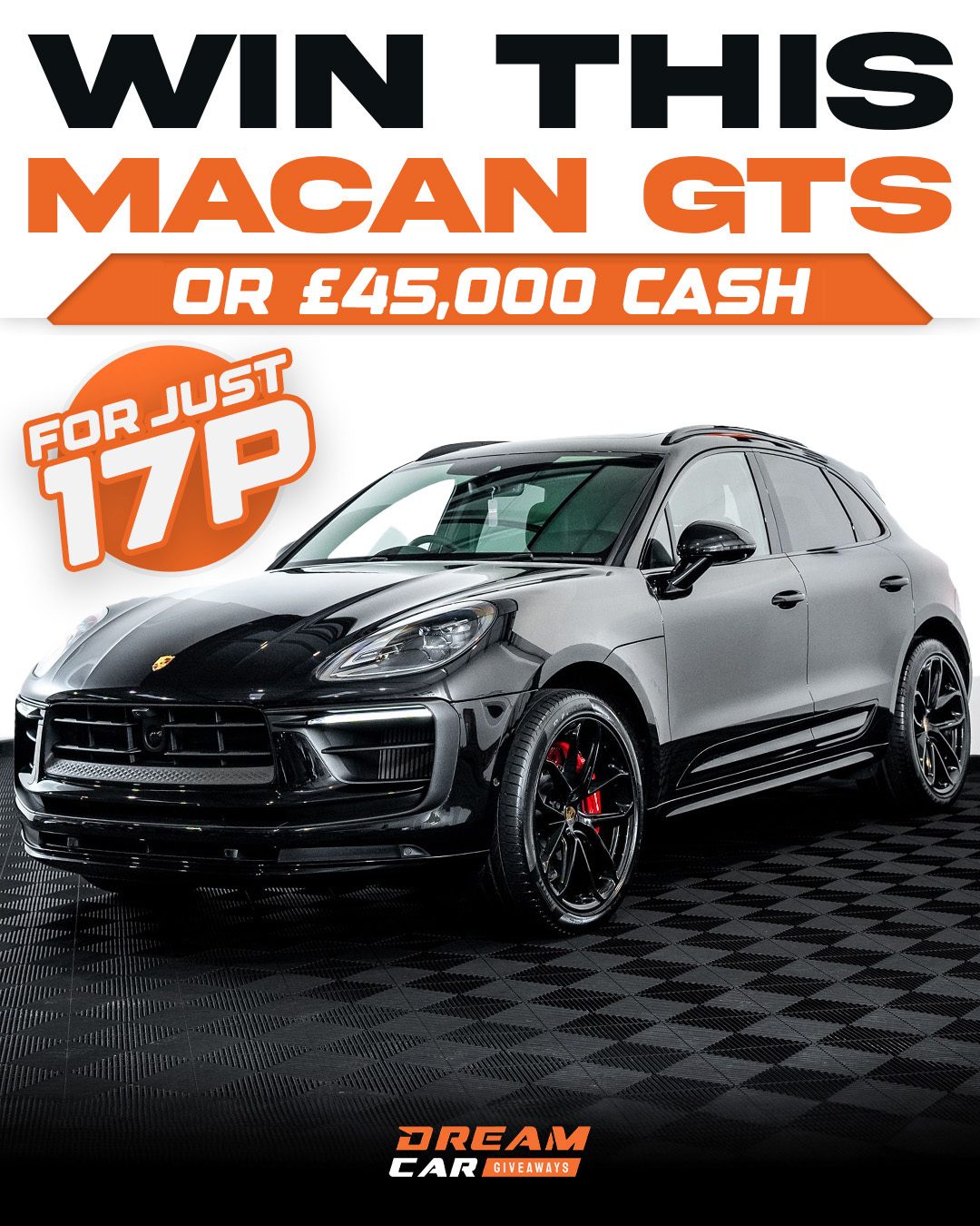 Dream Car Giveaways Facebook ad